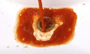 Why is my hot water brown